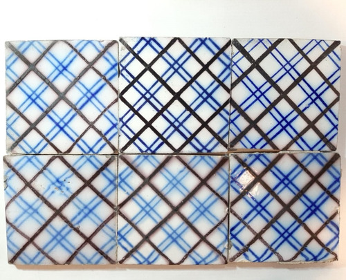 Imagen 3 de 6 de Antiguo Azulejo Pas De Calais 7692