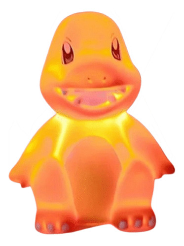 Pokémon Luminária Led Abajur Pikachu Squirtle Charmander