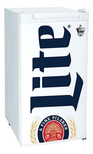 Miller Lite Refrigerador Compacto Con Abrebotellas 3.2 Pies