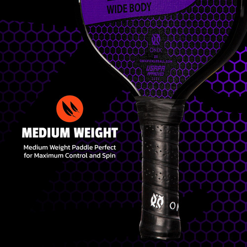Pickleball Paddle Onix Graphite Z5 Em Fibra De Carbono Com A