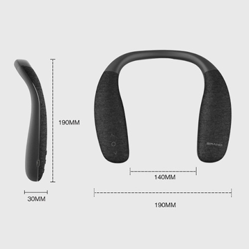 Cuello Bluetooth Altavoz Surround Estéreo Inalámbrico Blueto