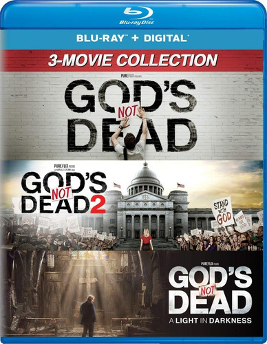 Dios No Esta Muerto 1 2 3 Boxset Coleccion Peliculas Blu-ray