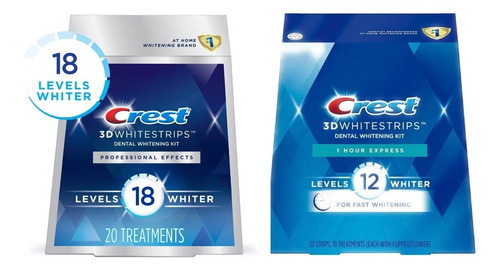 Crest 3d Whitestripes 30 unidades cintas blanqueadoras