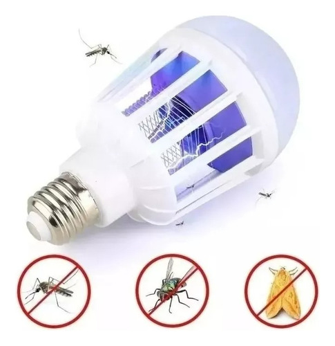 Lamparita Foco Led Mata Mosquitos Moscas Insectos 