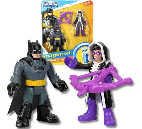 Dc Super Friends Imaginext - Batman & Huntress - Mattel
