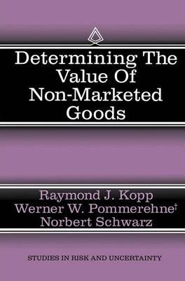 Libro Determining The Value Of Non-marketed Goods - Raymo...