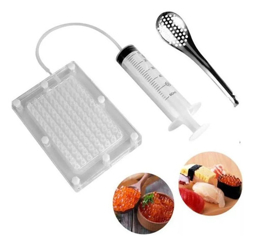 Kit De Excrementos Para Esferificación Caviar Box