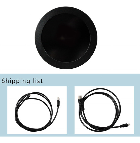Fanyitek 2.1 Pulgadas 480x480 Ips 450nit Lcd Round Monitor,
