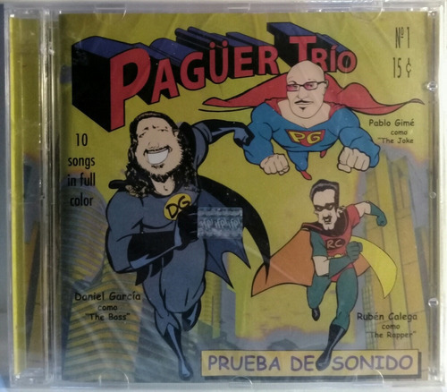 Cd Pagüer Trio (prueba De Sonido) Cerrado 