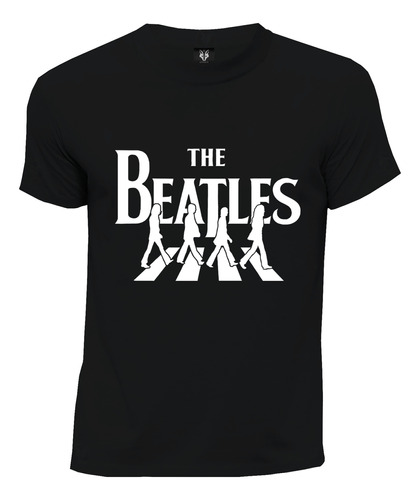 Camiseta Rock Clasico Logo The Beatles