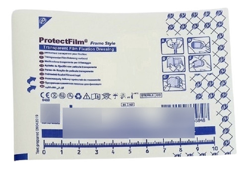 Apósito Transparente Protectfilm 4,5 X 4,5. Pack 10 Unidades