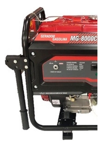 Gerador De Energia Mg8000cle-1 Mono 115/230v Motomil
