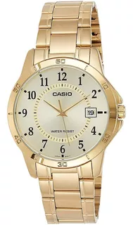 Reloj Casio Dama Ltp-v004g-9b Dorado Original