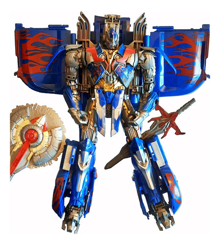 Figura De Acción  Compatible Con: Transformer Optimus Prime Robot 25cm / Convertble En Camion! De China Island Toys Generic