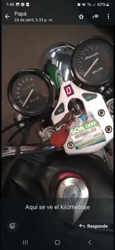 Moto Muy Cuidada, En Perfectas Condiciones, Con Poco Uso.