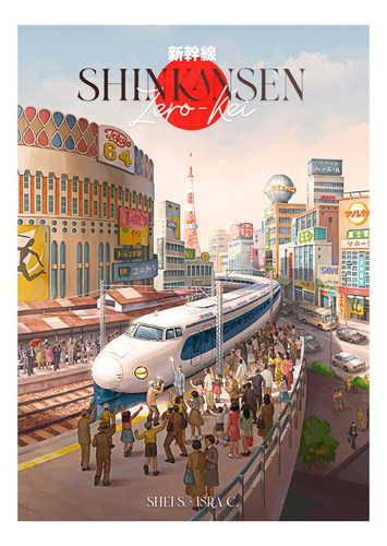 Shinkansen Zero-kei Jogo De Tabuleiro Conclave