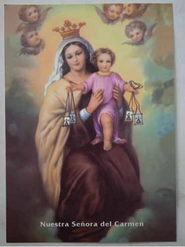 Poster De Nuestra Señora Del Carmen 