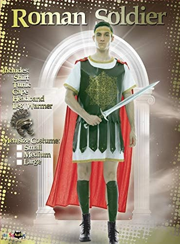 Fantastcostumes Disfraz De Soldado Romano Para Hombre Disfra