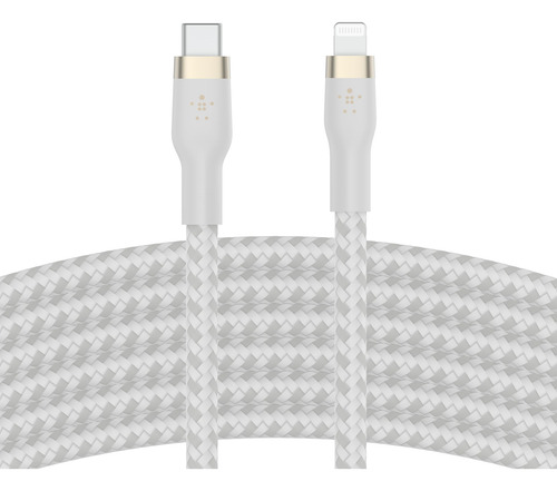 Cable Belkin Boostcharge Pro Flex Trenzado Usb-c A Lightning