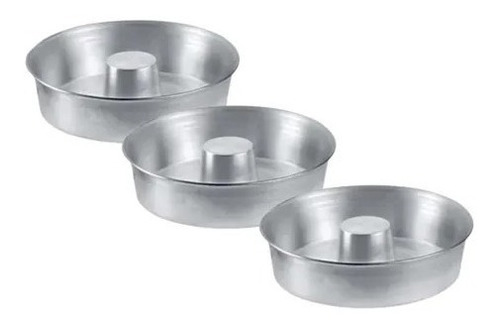 Set X 3 Savarin N°30 Budinera Molde Flanera Aluminio Flan