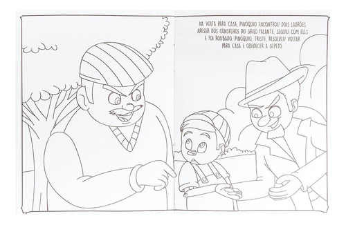 Mini - Colorir: Pinóquio, de (Ilustrado(es) por) Belli Studio. Editorial Todolivro Distribuidora Ltda. em português, 2018