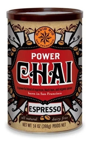 David Rio Te Power Chai Con Espresso 398 Gr.