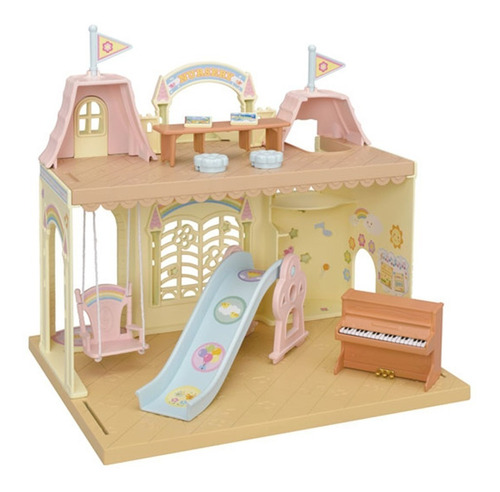 Juego Sylvanian Families Guardería Castillo Con Accesorios