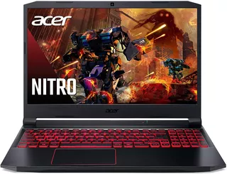 Notebook Gamer Acer Nitro I5 16gb Ssd 512gb Fhd Gtx 1650 W10