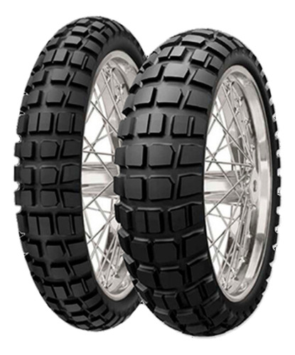 Pneu Kenda 120/70b19 + 170/60b17 K784 Big Block Moto
