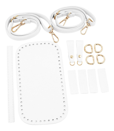 Bolso De Ganchillo Con Refuerzo En La Base, Set Para Crear