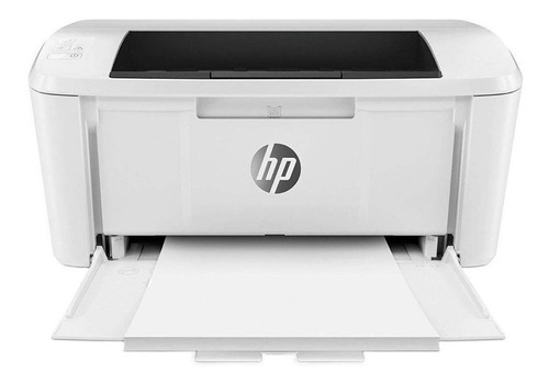 Imagen 3 de 3 de Impresora simple función HP LaserJet Pro M15w con wifi blanca 110V - 127V