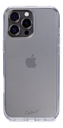 Capa Celular Customic Para iPhone 16 Pro Max Impactor Clear