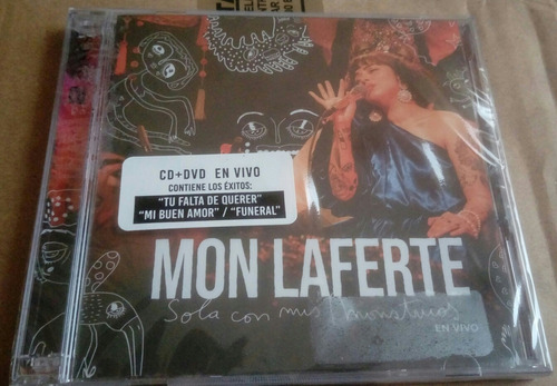Mon Laferte - Sola Con Mis Monstruos Vivo Cd+dvd 2020 Jcd