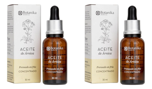 Aceite Árnica X2 Botanika Reduce Inflamación- Calma  30ml  