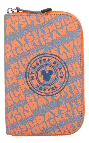 Porta Pasaporte Mujer Mickey W Capsule Naranja Acfranck3cw Diseño De La Tela Gráfico