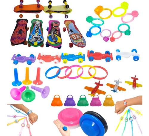 Kit Festa Mini Brinquedo Doação Decoração Aniversário 200uni