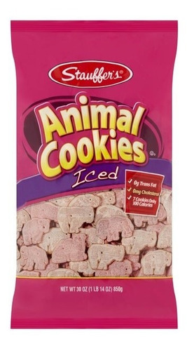 Stauffer's Galletas Iced Animal Cookies 850gr