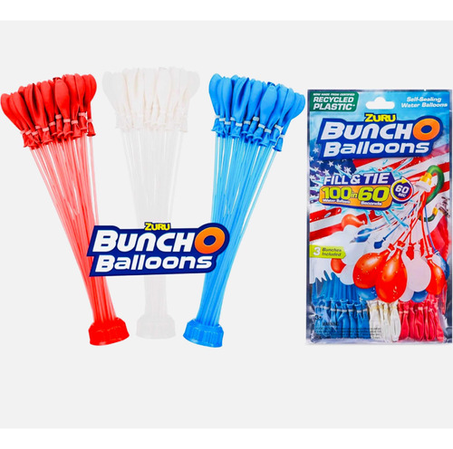 Globos De Agua De Llenado Rápido Bunch O Ballons 110 Piezas