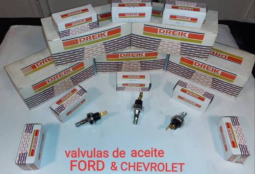 Valvulas De Aceite Para Ford Y Chevrolet