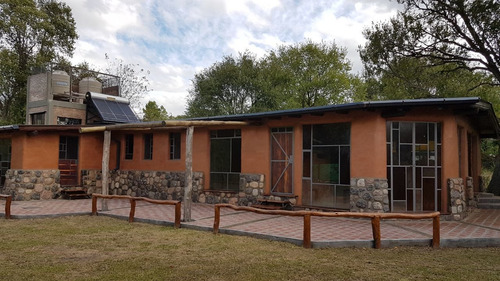 Venta Casa Unica Bioconstruccion Al Rio San Esteban Capilla Uritorco Cordoba Dueño !!!