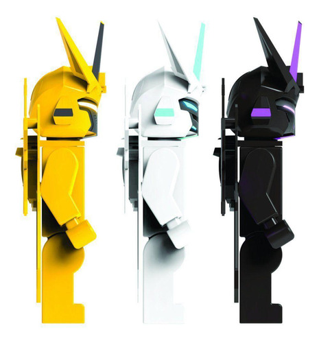 Kit 6 Boneco De Montar Mega Robots
