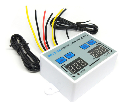 S Controlador De Temperatura Com Termostato Digital Duplo,