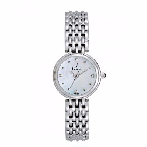 Reloj Bulova Diamond 96p122 Mujer Original Agente Oficial