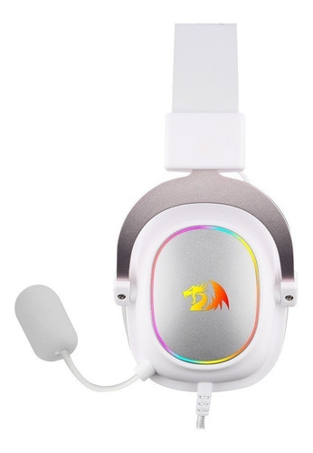 Imagen 4 de 4 de Audífonos gamer Redragon Zeus X H510-RGB blanco con luz rgb