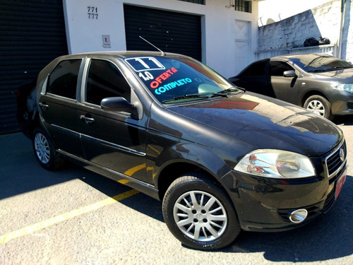 Fiat Siena El 1.0 Completo - Ano 2011 - Flex - Preto - 5p
