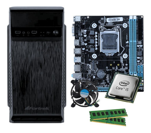 Pc Cpu Intel I5 3470 Placa H61m 16gb S/ Hd