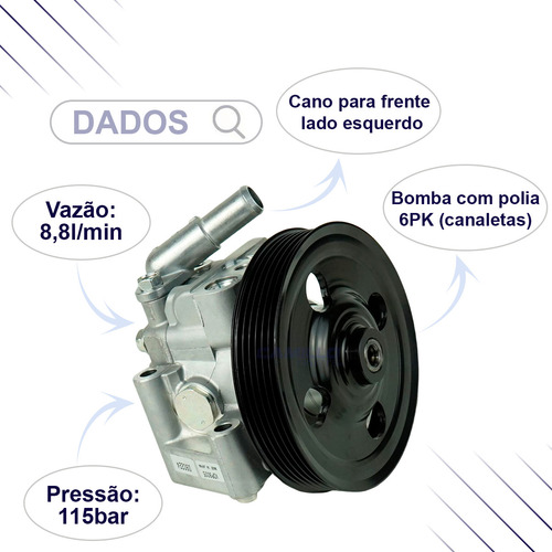 Bomba Direcao Hidraulica Freelander 2 2.2 06-12 Com Garantia