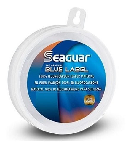 Líder  Fluorocarbono Blue Label 40lbs 25yds Seaguar 40fc25