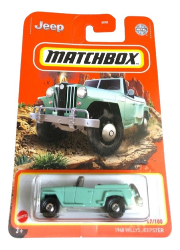 Matchbox  1948 Jeep Willys Jeepster No 67/100