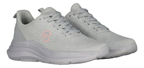 Tenis Mujer Charly Deportivos Gym Transpirables Gris
